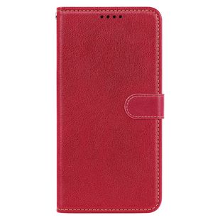 Suitable for Red Rice Note14 Mobile Phone Leather Case Redmi14C Litchi Pattern Anti-theft Brush Photo Frame Flip Mobile Phone Protective Case
