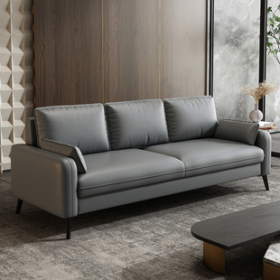 Italian Minimalist Small Apartment Living Room Bedroom Rental Room Economical Internet Celebrant Double Non-Washable Technology Cloth Sofa
