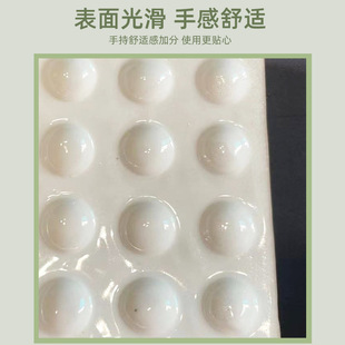 Factory Direct Sales [Ceramic Reaction Board] 6-Hole White Ceramic Six-Hole Color Comparison Board Blood Condensation Board Physical and Chemical Porcelain Batch