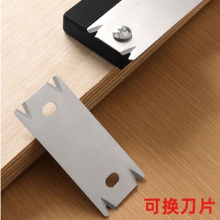 Cross-border woodworking trimmer right angle woodworking planer edge banding scraper chamfer fillet scraper woodworking hand tool