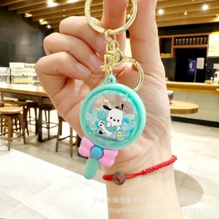 Милый мультфильм Sanrio Бусины Брелок Творческий большие уши собака украшения Ароматерапия девушка сумка кулон брелок