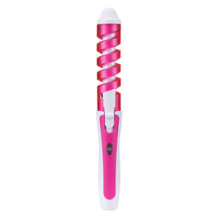 Factory explosions anti-scalding spiral curling iron curling iron electric curling iron electric heating rod large curling pear flower hairdressing iron curling rod