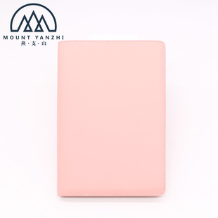 Customized high-grade leather notebook set A5 business office meeting notebook soft leather cover can be embossed LOGO