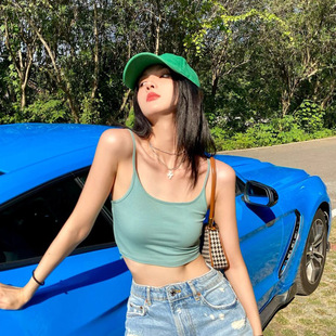 Green Fresh R Letter Baseball Cap Women's All-Match White Showing Couple's Sun Hat Men's Sunscreen Showing Face Small Cap