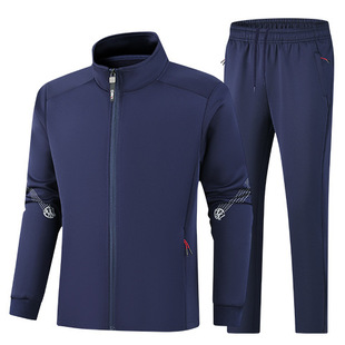 New Sports suit Men's and Women's Outdoor Reflective Fitness Night Run Jacket Middle School Students' Class Clothes Competition Training Group Clothes