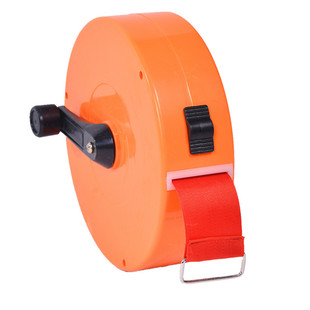 Safety Warning Belt 50 m 100 m Warning Line Power Canvas Thickened Warning Belt Red and White Safety Isolation