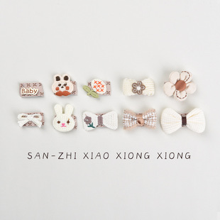 Baby Hair Clip Korean Hair Clip Small Hair Clip Super Cute Baby Hair Clip Short Hair Foreign Trade Children's Headwear Clip
