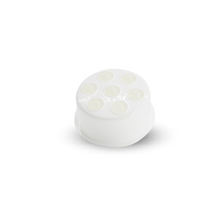 Wide-mouth scrub cream bottle plastic jar round jar body lotion face cream hair film sub-pack jar