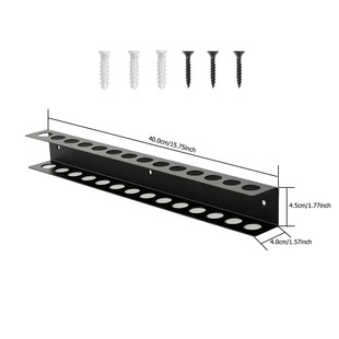 Cross-border Hot-selling Wall-mounted Metal Iron Tool Storage Rack Screwdriver Hammer Nose Pliers Storage Display Rack