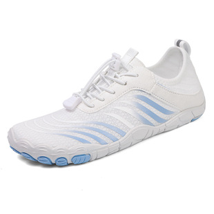 Beach shoes wading shoes cross-border new couple five-finger non-slip breathable quick-drying outdoor wading shoes yoga fitness shoes
