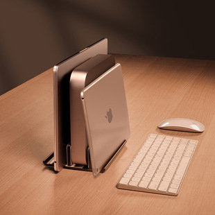 Vaydeer for notebook computer vertical bracket multifunctional aluminum alloy notebook desktop cooling storage