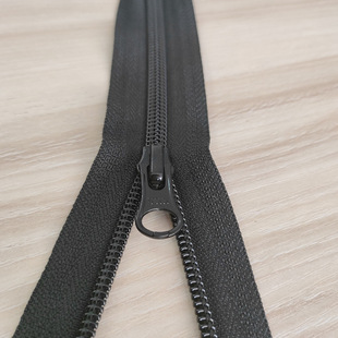 Genuine ykk5 nylon almond piece open end zipper clothes open end zipper black white spot