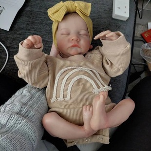19inch reborn Levi cute simulation baby rebirth doll cross-border e-commerce supply