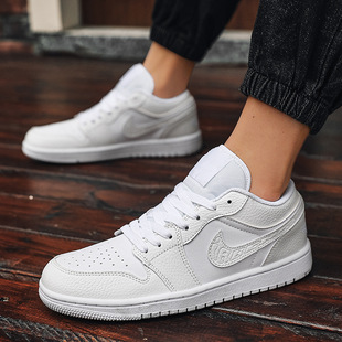 Putian aj1 Low-top Board Shoes dunk Black and White Panda sb genuine goods Official Website aj Men's Shoes Air Force One low Putian Women