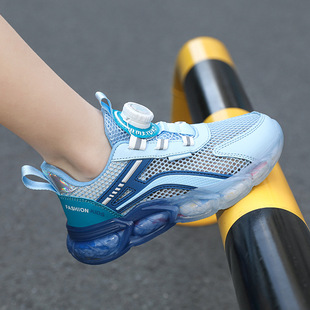 Summer New Boys' sneaker Mesh Breathable Lightweight Deodorant Children's Running Shoes Non-slip Wear-resistant Girls' Sports