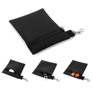 Golf bag nylon ball cover hanging waist small waist bag multi-purpose storage bag golf accessories supplies