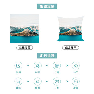 Customized Pure Color Shu Cotton Velvet Sofa Pillow Modern Simple Living Room Sofa Cushion Model Room Decorative Cushion Bedroom