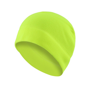 Autumn and Winter Hat Cold-proof Fleece Hat fleece-lined Thickened Warm Wool Hat Windproof Cold Hat Riding Helmet Liner Cross-border