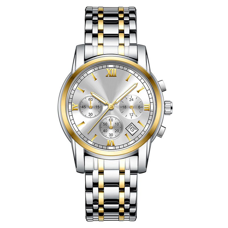 Yinlang/INRA Watch Fashion Trend Light Luxury Steel Band Quartz Men's Watch 5911