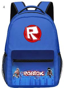 Roblox Студенческий школьный рюкзак Роб Лот Рюкзак с принтом Мой мир Рюкзак Мультяшный Детский рюкзак