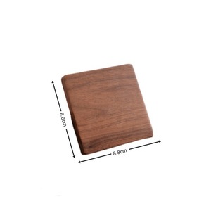 Walnut Creative Tea Coaster Japanese Tea Ceremony Tea Cup Coffee Insulation Mat Beech Multi-specification Set Coaster