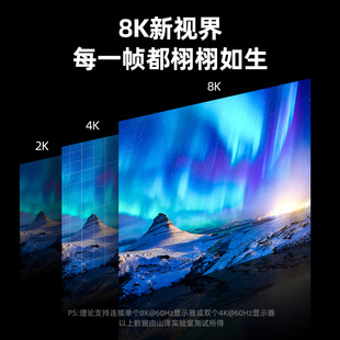 Shanze USB4 full-function typec data cable double-headed male-to-male 8K projection screen double-headed USB-C40G high-speed transmission