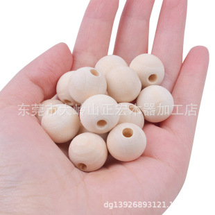 Factory Wholesale Various Wooden Beads Loose Beads Round Spacer Beads Fine Workmanship Quality Assurance