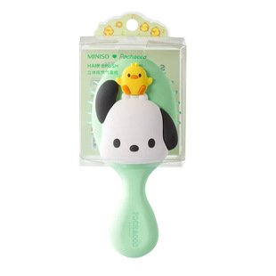 MINISO Famous and Excellent Sanrio Household Portable Comb for Girls Three-Dimensional Massage Air Capsule Comb Air Cushion Comb