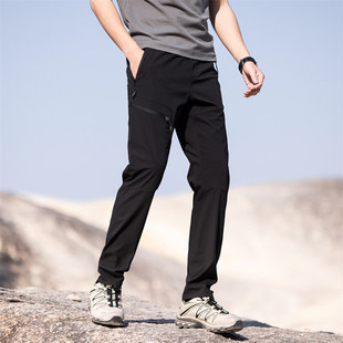 2025 Spring and Summer New Men's Casual Pants Elastic Slim-fit Outdoor All-match Trousers Casual Trousers for Men