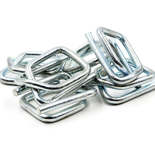 Fiber Packing Buckle Handmade Paper Clip Fiber Packing Belt Galvanized Steel Buckle 13 16 19 25 32mm