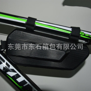 Factory Direct bicycle beam storage bag riding front beam bag EVA waterproof bicycle head bag riding equipment
