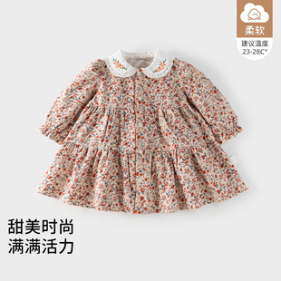 Children's Skirt Girl's dress Princess Skirt Baby Girl's Long Sleeve Skirt Autumn Baby's Autumn Dress Girl's Skirt