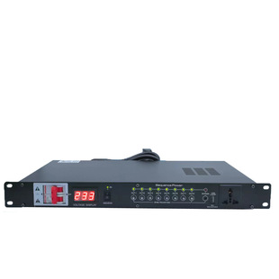 Professional 8 1 power sequencer stage conference socket sequence controller with air switch 8 independent control