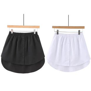 Southeast Asia Cross-border All-match Fake Hem Sweat Inner Hem Skirt Casual Base Skirt Children's Short Skirt Fake Skirt