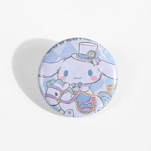 Sanlio Surrounding Secondary Yuan Yum Kulomi Cute Badge Brooch Yugui Dog Student Bag Pendant Decoration