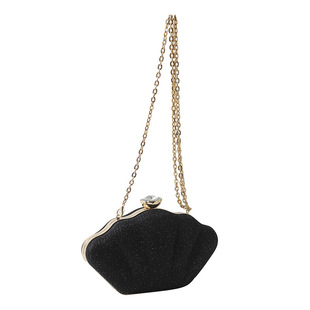 Cross-border Foreign Trade Fashion Women's Evening Bag 2023 Spring Trendy Mini Shell Chain Bag Western Style All-match Crossbody Bag