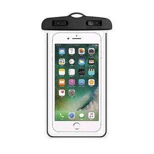 PVC luminous mobile phone waterproof bag touch screen swimming drifting diving set water park play water HD photo