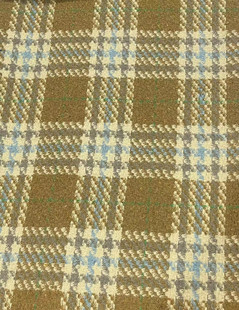 Spot supply of coarse wool plaid fabric autumn and winter clothing coat woolen material/shoes and hats woolen material