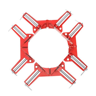 90 degree woodworking right angle clip aluminum alloy right angle clip reinforced frame assembling quick clip DIY picture frame clip
