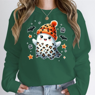 Halloween Pumpkins Ghost Hoodie for Women Men Sweatshirts