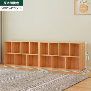 Bookshelf Storage Rack Floor Simple Floor Storage Cabinet Living Room Storage Rack Bay Window Prellis Cabinet Kindergarten Bookbag Cabinet