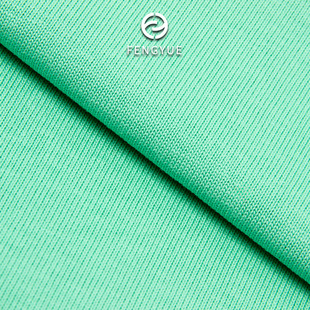 Spot wholesale 20 gravity cotton 320g combed cotton heavy tide brand T-shirt fabric cotton knitted fabric