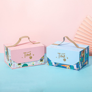 Baby's 100-day banquet gift box wedding ceremony high-end children's birthday gift box full moon gift box candy box