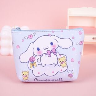 Корейская версия ins Girl Girl Heart мультфильм кошельки для студентов милые портативные наушники водонепроницаемый кожаный сумка для хранения монет