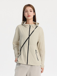 Summer Ice Silk Original Yarn Sun Protection Clothing Men's and Women's Hooded Loose Lightweight Mesh Breathable Outdoor UV Protection Sun Protection Clothing
