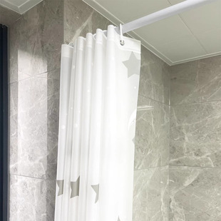 European-style waterproof mildew-proof thickened shower curtain peva bathroom curtain bathroom waterproof curtain in stock