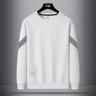 Sportswear Two-piece Crewneck Sweatshirt Casual Sports suit Men's Running Outdoor Spring and Autumn Middle-aged Fashion