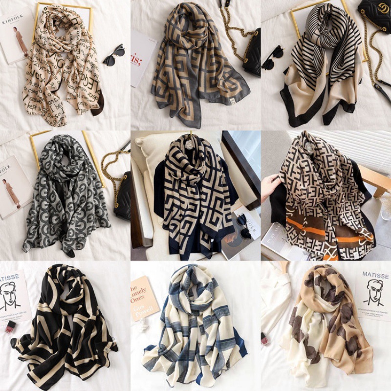 180 by 75 Korean version of spring and summer new cotton and linen gauze towel thin silky shawl travel sunscreen beach towel women