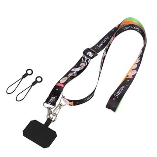 Cross-body Carryable Mobile Phone Lanyard for Men and Women, Personalized Halter Neck, Long Adjustable Strap, Portable Bag Anti-lost Artifact