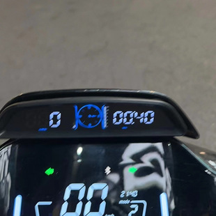 Электрический автомобиль водонепроницаемый универсальный HUD-дисплей для малого измерителя скорости GPS-дисплей для измерения скорости скорости компас